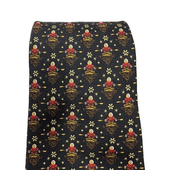 Salvatore Ferragamo Men's Silk Neck Tie - Picture 3 of 12